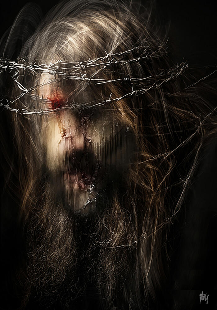 The Crown - Textures mixtes sur aluminium et arbox noir - 50X75 cm - 850€