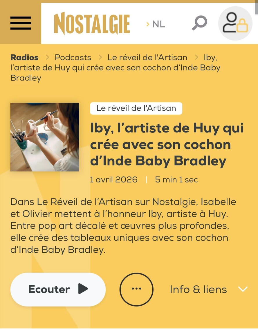 Nostalgie - 01 avril 2026